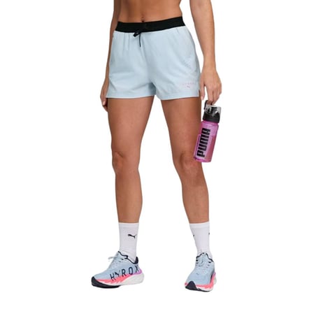 Short Puma DryElite x Hyrox Bleu Noir Femme