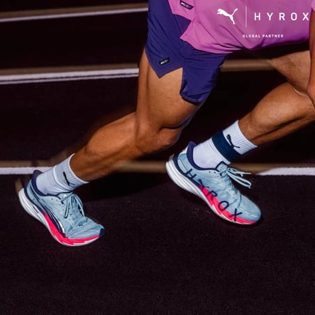 Puma Velocity NITRO 4 HYROX Blauw Roze SS26