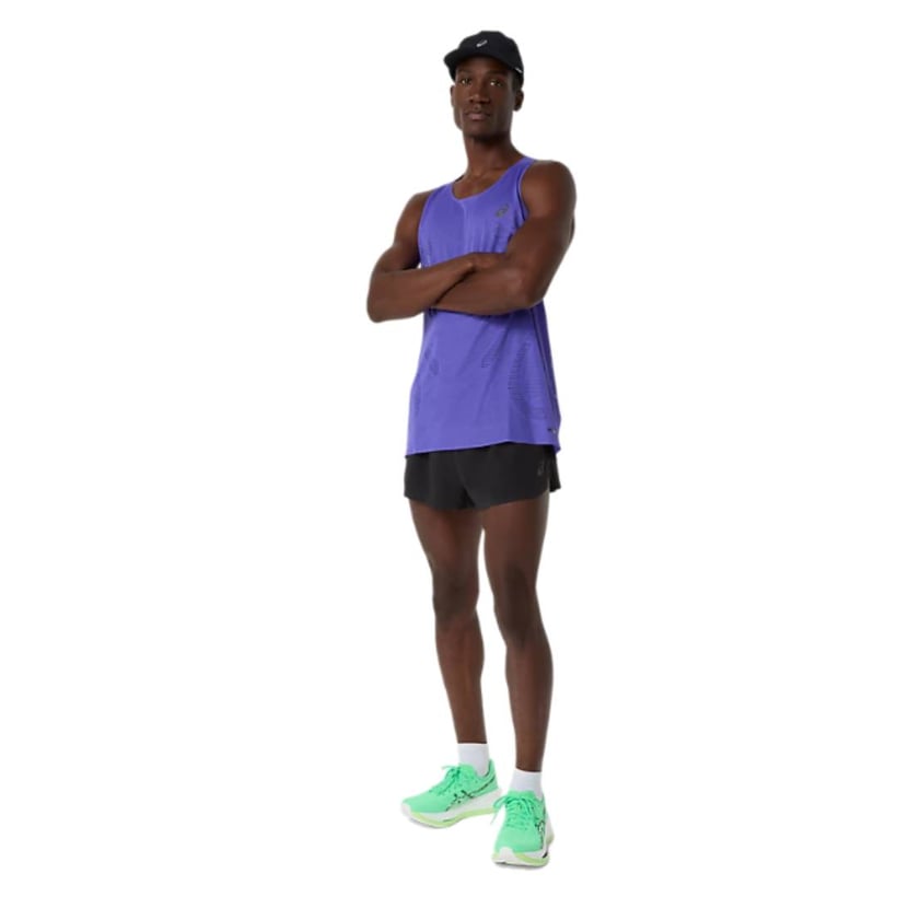 Calção Asics Metarun Split Preto