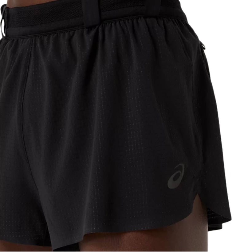 Asics Metarun Split Short Pants Black
