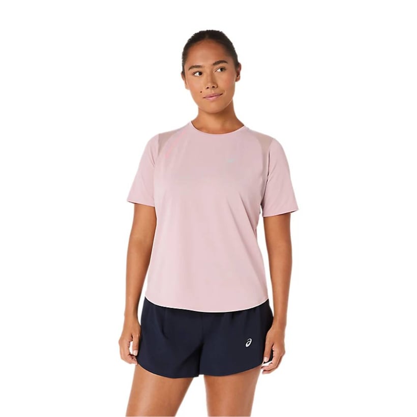 Asics Road Short Sleeve T-shirt Pink Women