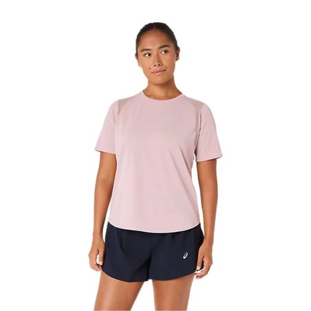 Asics Road Short Sleeve T-shirt Pink Women