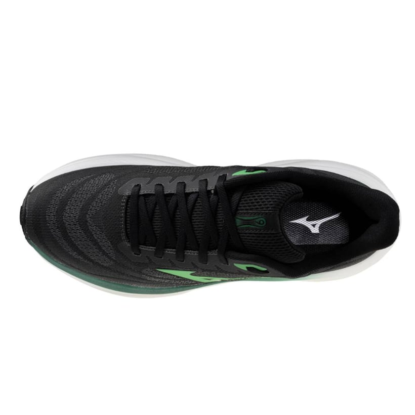 Chaussures Mizuno Wave Sky 9 Noir Vert SS26