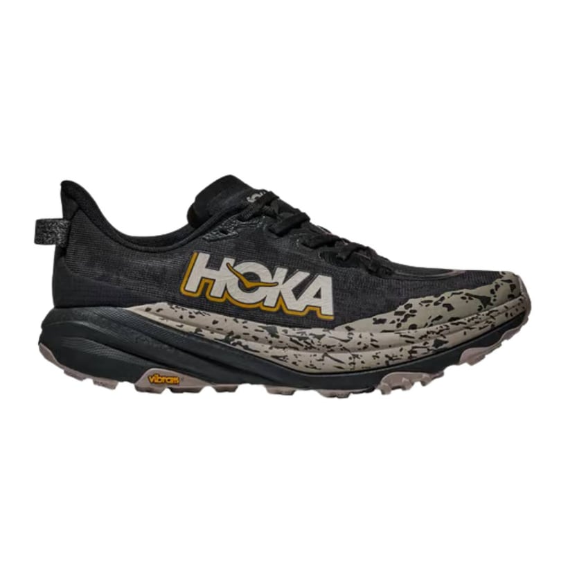 Hoka Speedgoat 6 Shoes Black Gray SS26
