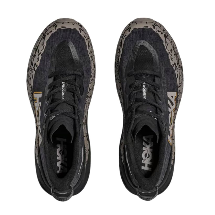 Hoka Speedgoat 6 Shoes Black Gray SS26