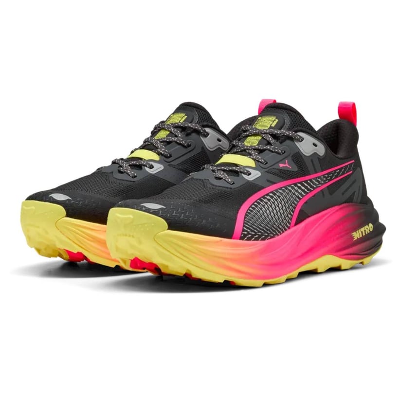Chaussures Puma Voyage NITRO 4 Noir Rose SS26