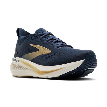 Tênis Brooks Glycerin GTS 23 Azul Bege SS26