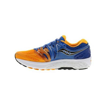 Zapatilla Saucony Hurricane ISO 2 Azul Naranja