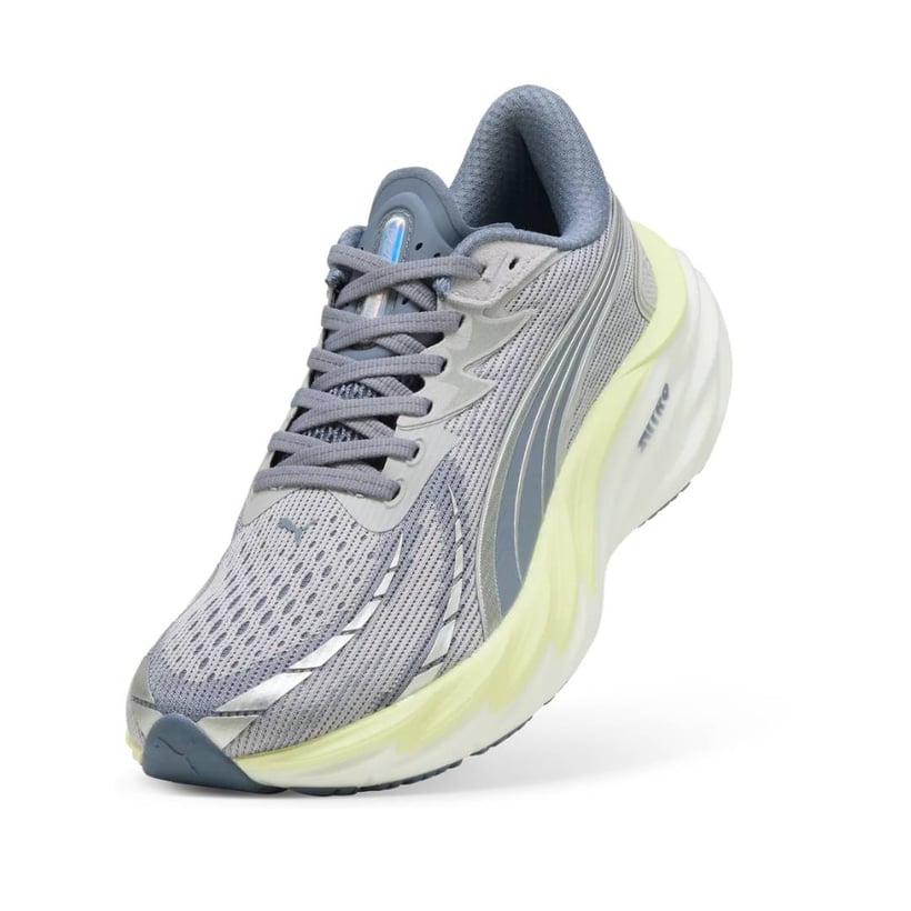 Zapatillas Puma Velocity NITRO 4 Gris Amarillo...