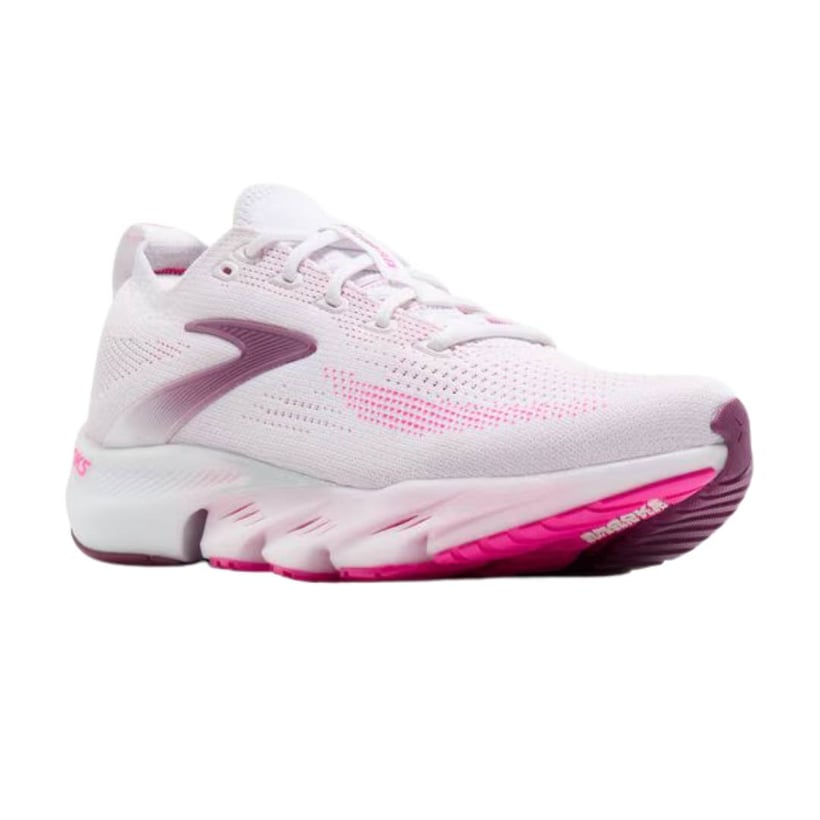Chaussures Brooks Glycerin Flex Rose Blanc SS26...
