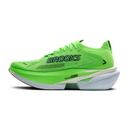 Tênis Brooks Hyperion Max 3 Verde Branco SS26