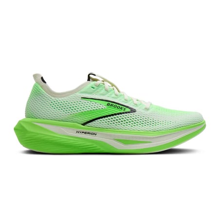 Buty do biegania Brooks Hyperion 3 zielono-białe SS26