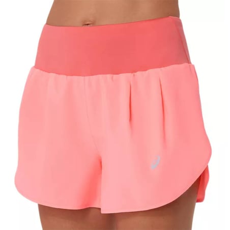 Short Asics Road 3.5in Rosa para Mulher