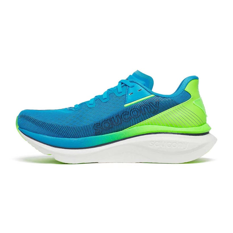 Scarpe Saucony Endorphin Azura Blu Verde SS26