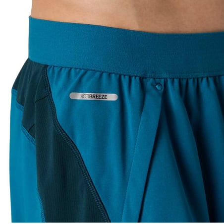 Asics Road 5IN short Blauw