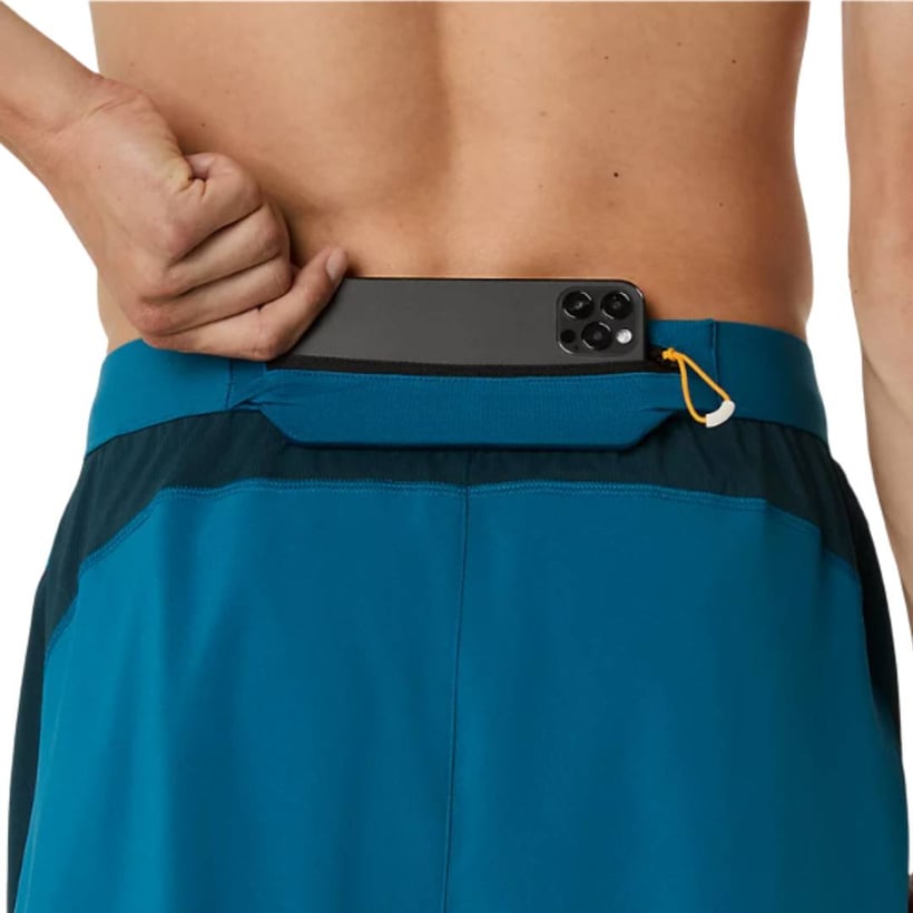 Pantalón Corto Asics Road 5IN Azul