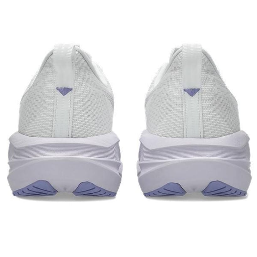 Tênis Asics Novablast 5 Branco Roxo SS26 Mulher
