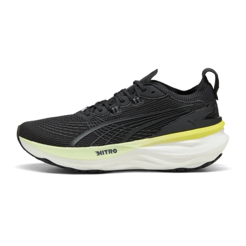 Puma ForeverRun NITRO 2 Black Yellow SS26 Sneakers
