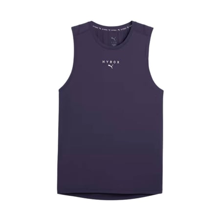 Camiseta Puma x HYROX DryElite Sem Mangas Roxo