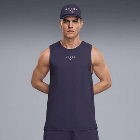 Puma x HYROX DryElite Sleeveless T-Shirt in Purple