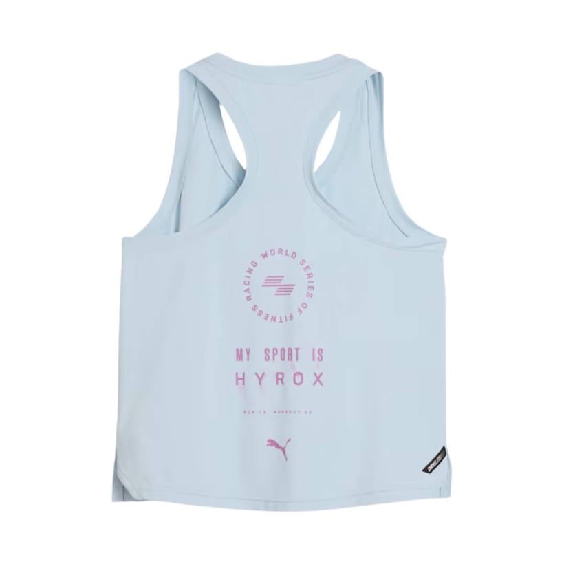 Puma x HYROX DryElite Tanktop Blau Rosa für Damen