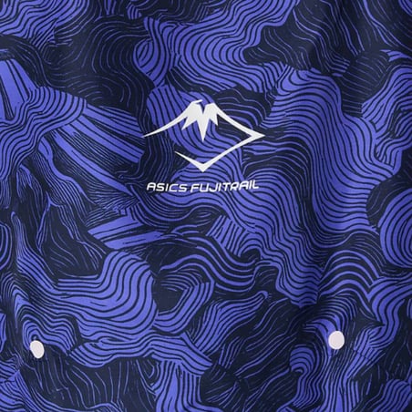 Chaqueta Asics Plegable Fujitrail Morado