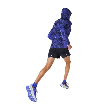 Chaqueta Asics Plegable Fujitrail Morado