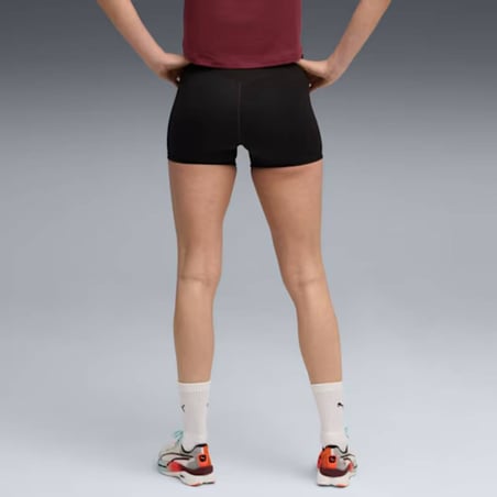 Korte Puma x Hyrox Shapelux 3" Zwarte Damesleggings