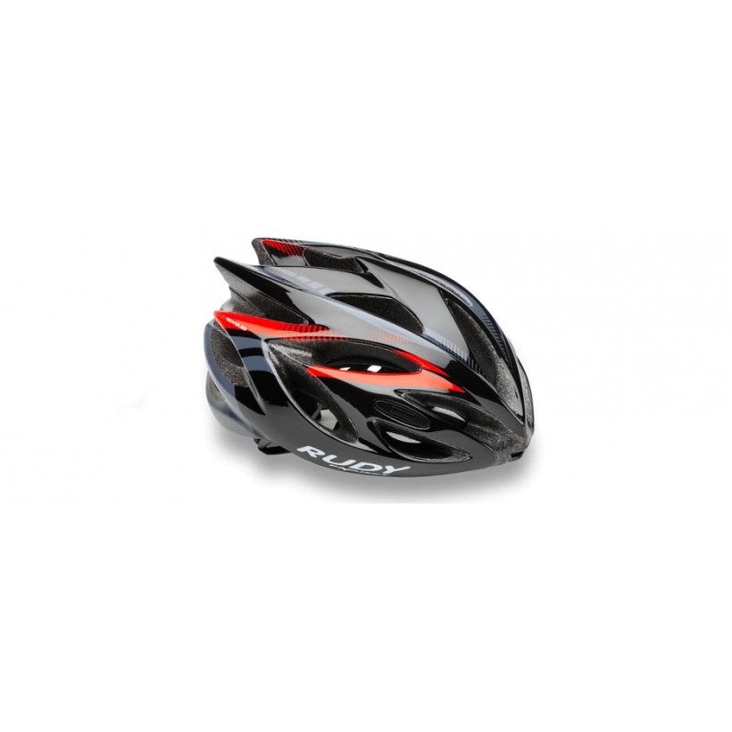 Rudy Project Rush Black / Red Fluo Bright Helmet