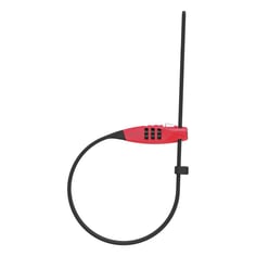 Candado Abus Combiflex Travelguard 0,45m Rojo