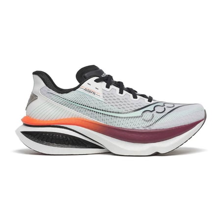 Buty Saucony Endorphin Azura Biało-Bordowe SS26