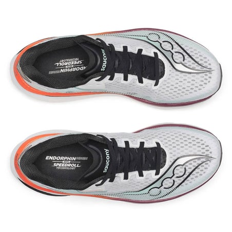 Buty Saucony Endorphin Azura Biało-Bordowe SS26