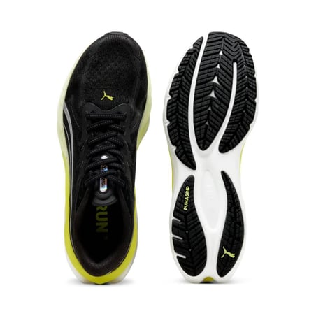Puma Velocity NITRO 4 schoenen Zwart Geel SS26