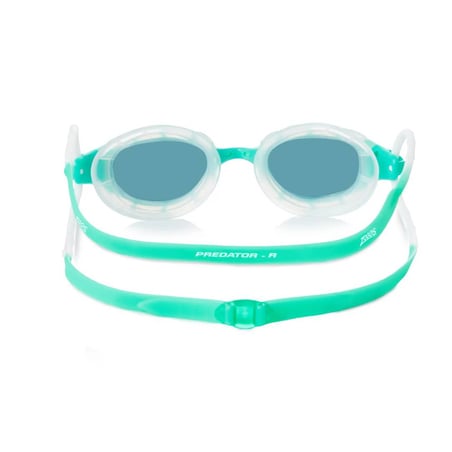 Zoggs Predator Swimming Goggles Turquoise Green