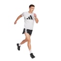 Calção curto Adidas Adizero Running com bolsos para gel