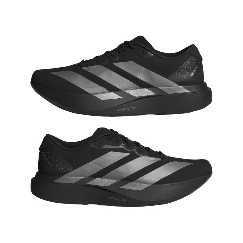 Adidas Adizero Evo SL Woven Shoes Black Grey SS26