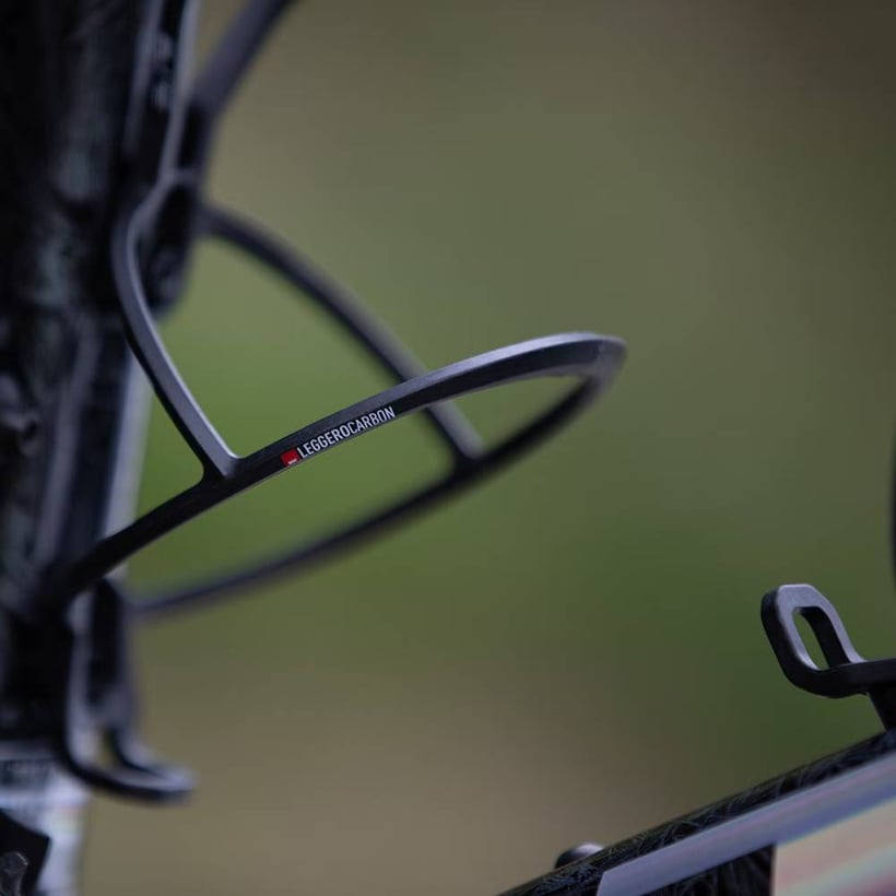 Suporte de bidon Elite Leggero Carbon Preto