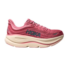 Chaussures Hoka Bondi 9 Rose Beige SS26 Femme