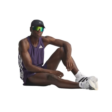adidas Adizero Koszulka Bez Rękawów Fioletowa