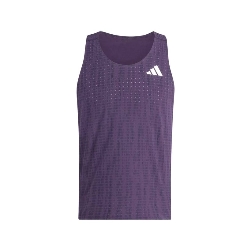 Maglia Adidas Adizero Senza Maniche Viola