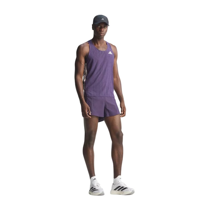 Adidas Adizero Sleeveless Tee Purple