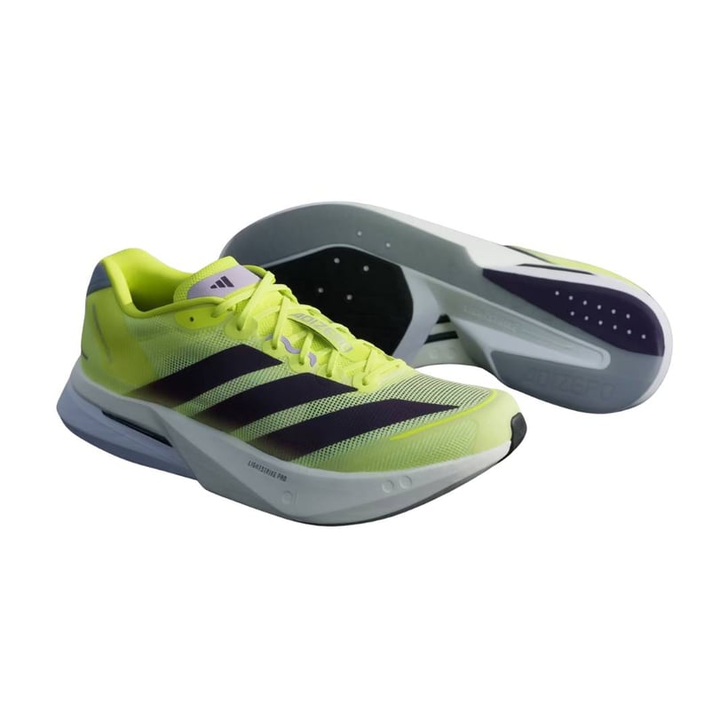 Adidas Adizero Boston 13 Shoes Yellow Purple SS26