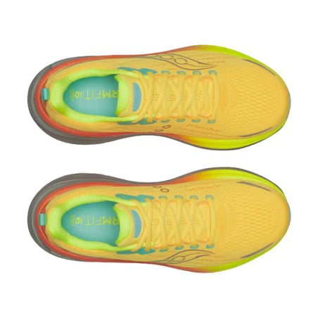 Zapatillas Saucony Hurricane 25 Amarillo Gris SS26