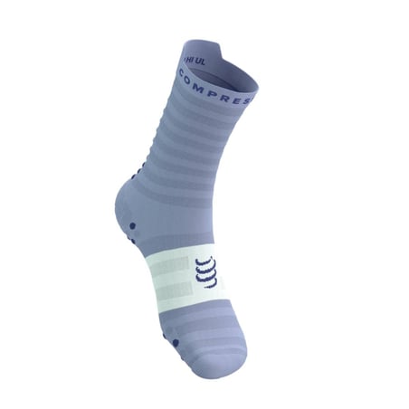 Compressport Pro Racing Socks v4.0 Ultralight Run High Paars Wit