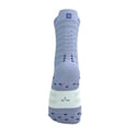Calze Compressport Pro Racing v4.0 Ultralight Run High Viola Bianco
