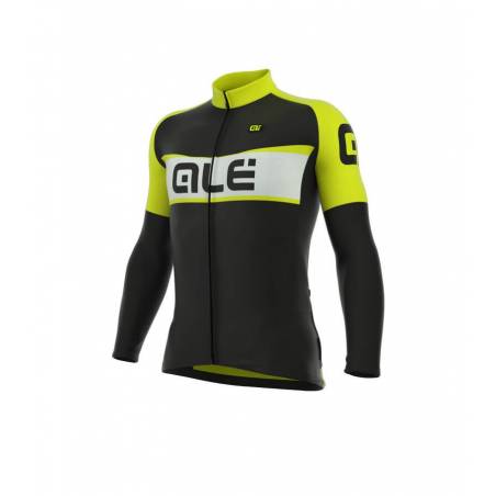 Maglia Alé Excel Weddell Nera Gialla Fluo