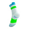 Calzini Compressport Pro Racing v4.0 Run High Bianco Verde