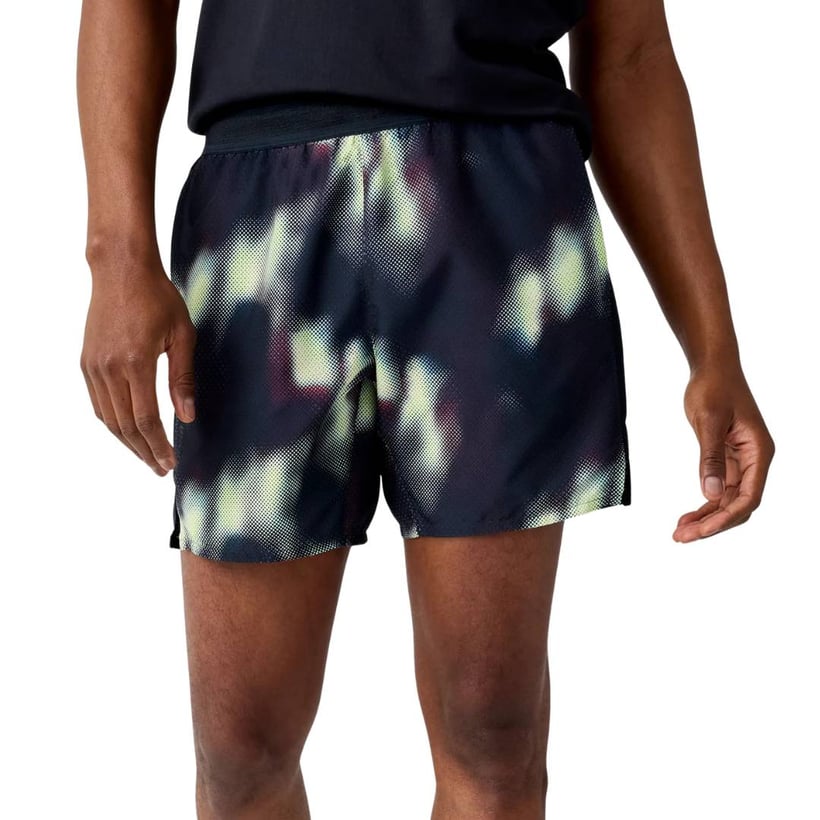 Brooks Dash korte broek Zwart Groen