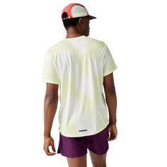 Brooks Dash Yellow White Tee 2