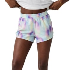 Pantaloncini Brooks Dash Viola Giallo Donna
